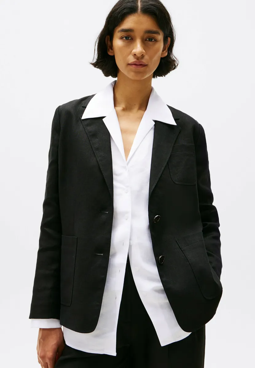 REGULAR - Blazer - black
