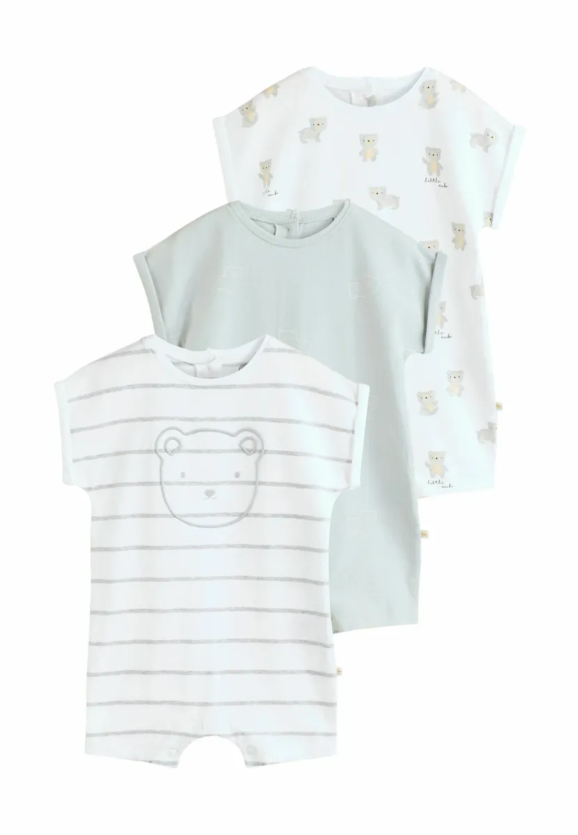 REGULAR FIT -  3 PACK - Jumpsuit - grey bear