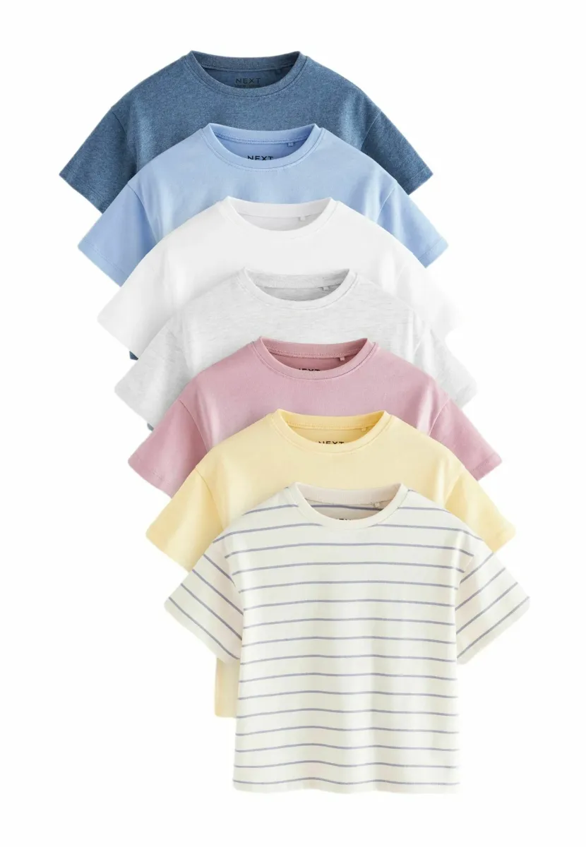 REGULAR FIT - 7 PACK - T-Shirt print - multi