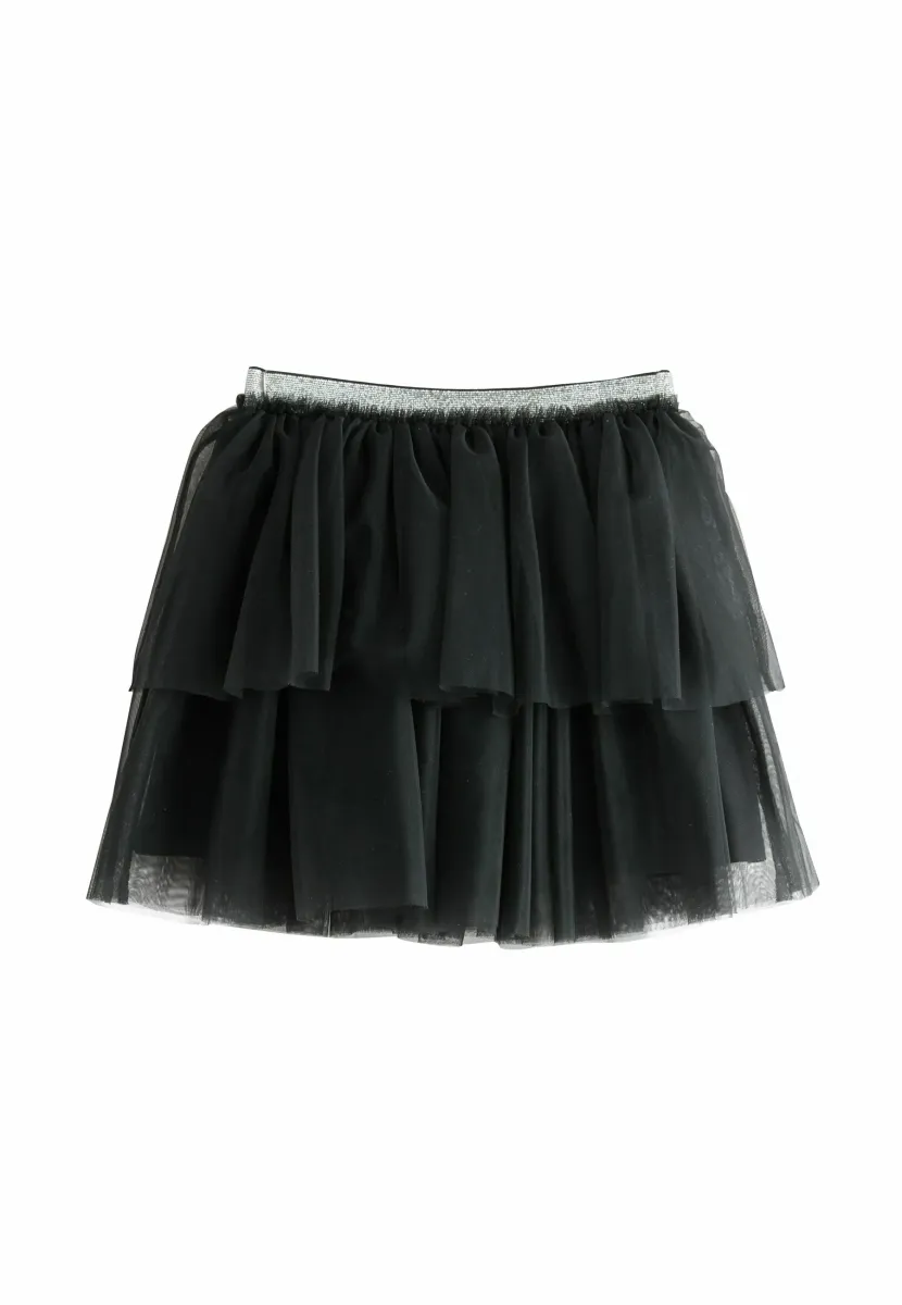 REGULAR FIT - A-Linien-Rock - black