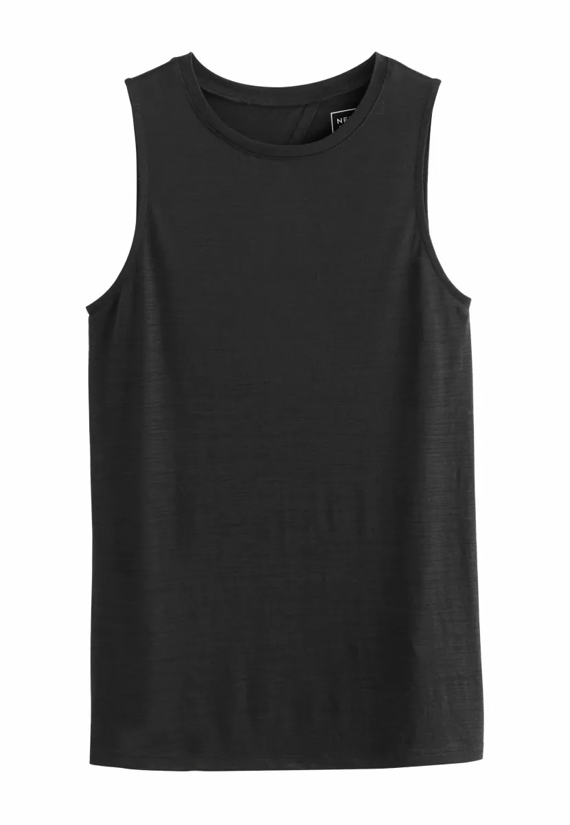 REGULAR FIT - ACTIVE LIGHTWEIGHT OPEN BACK TANK  - Top - black