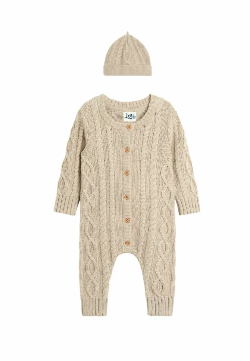 REGULAR FIT - ALL-IN-ONE SET - Jumpsuit - natural