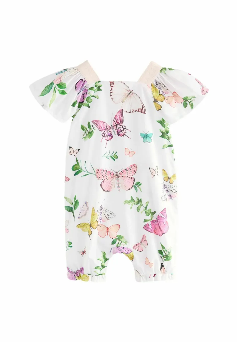 REGULAR FIT - ALL OVER PRINT - Jumpsuit - white