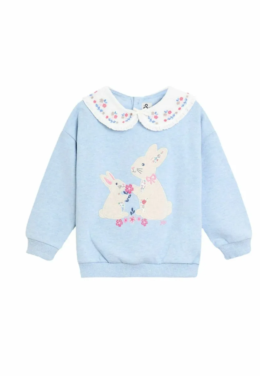 REGULAR FIT - APPLIQUÉ  - Sweatshirt - blue