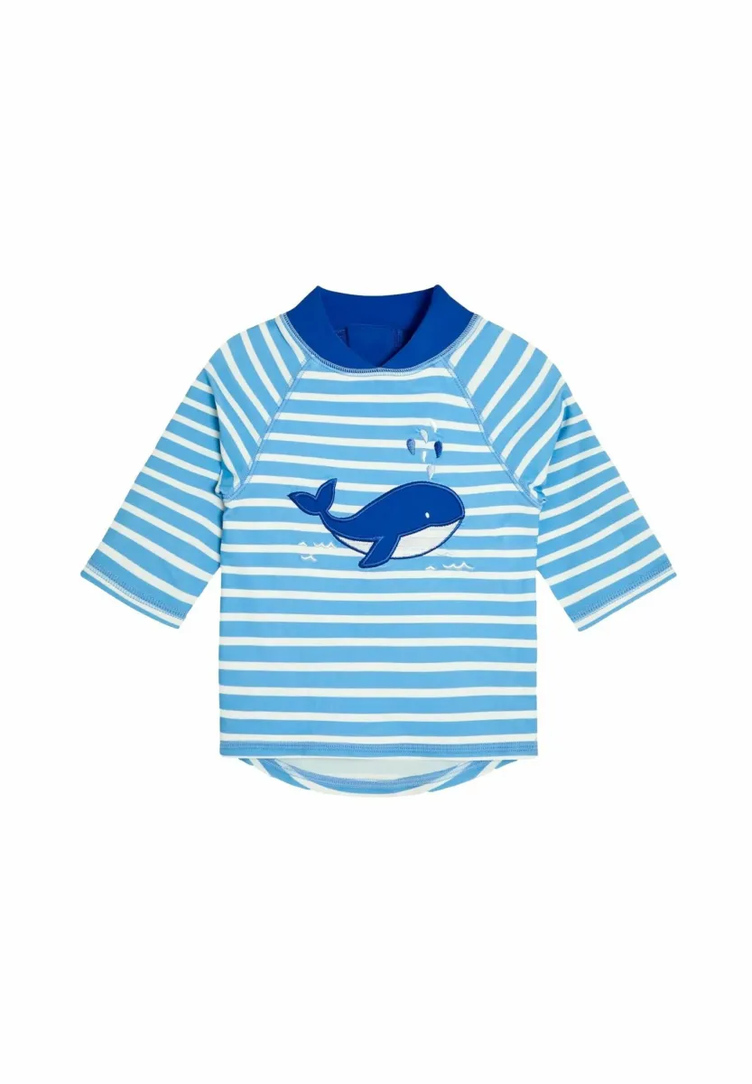 REGULAR FIT - APPLIQUE - Surfshirt - blue