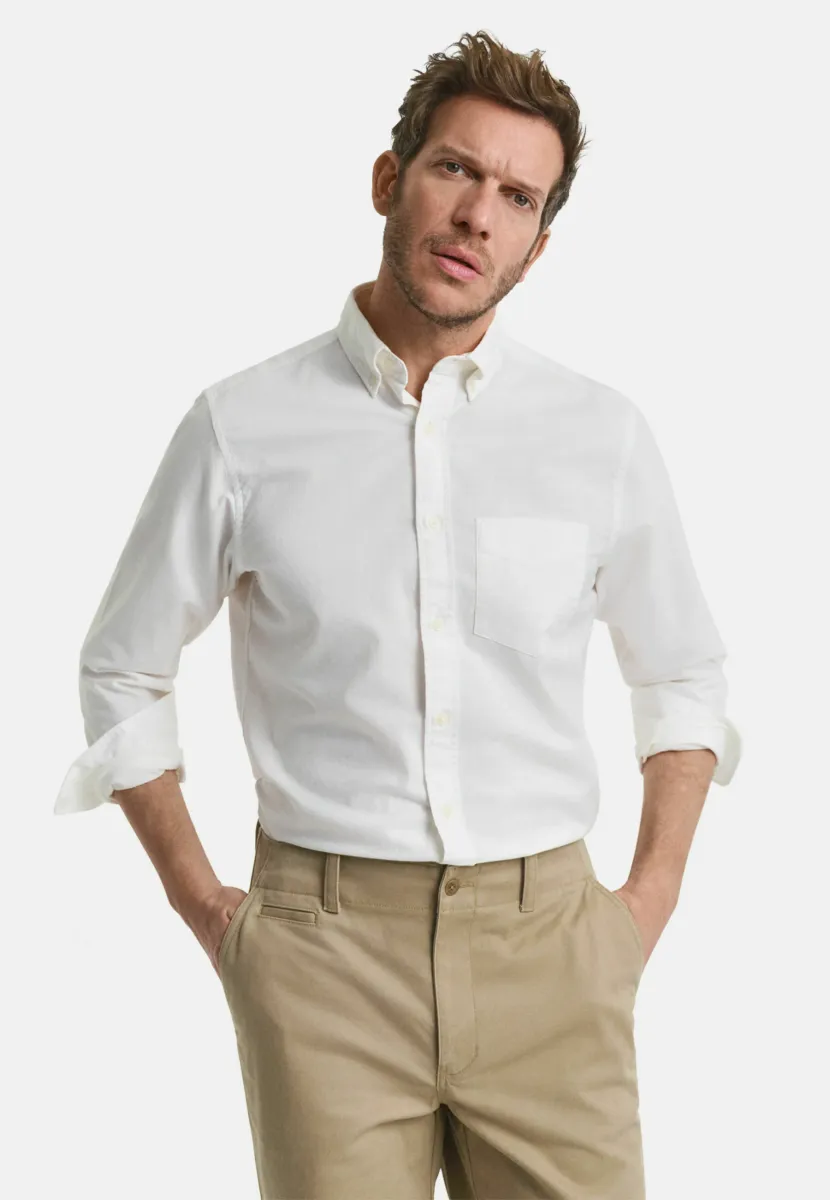 REGULAR FIT ARCHIVE OXFORD  - Hemd - eggshell