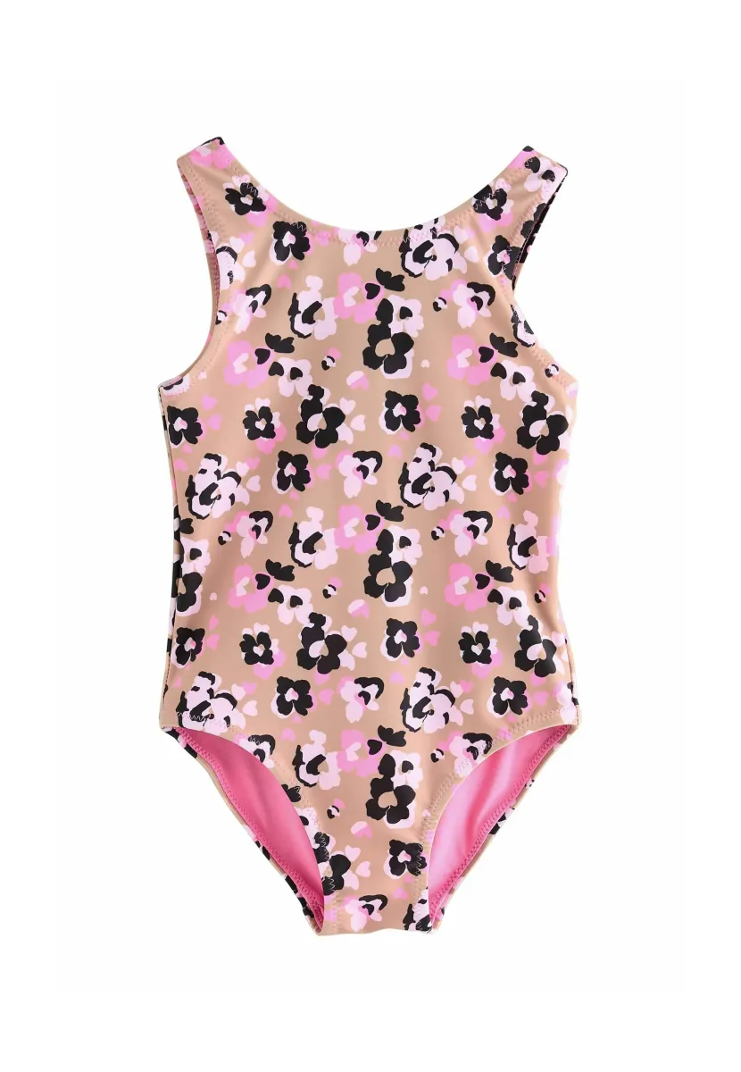 REGULAR FIT  - Badeanzug - pink animal