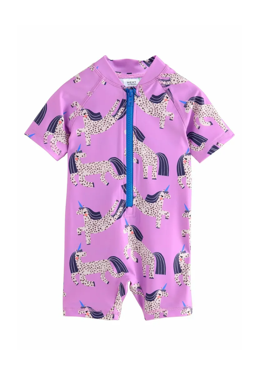 REGULAR FIT - Badeanzug - purple unicorn