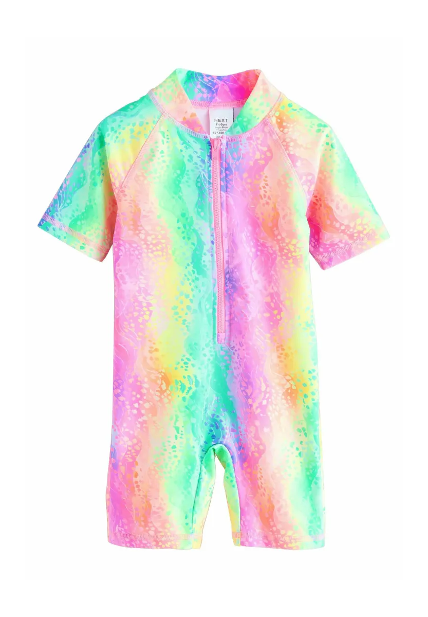 REGULAR FIT - Badeanzug - rainbow animal
