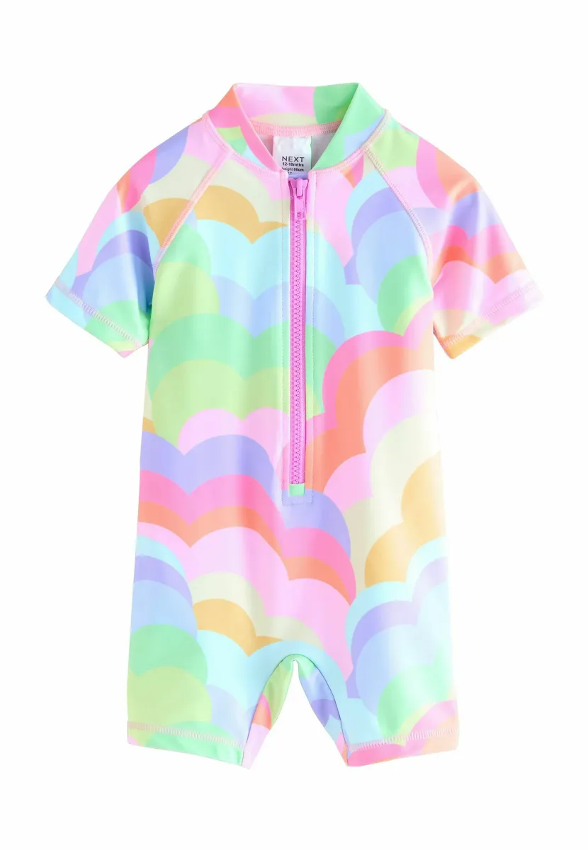 REGULAR FIT - Badeanzug - rainbow wave