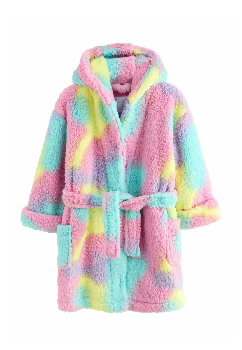 REGULAR FIT - Bademantel - pink tie dye