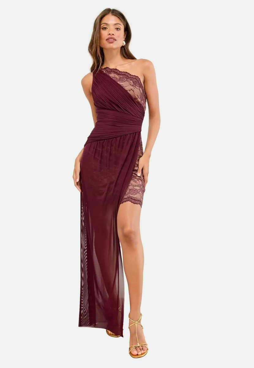 REGULAR FIT - Ballkleid - burgundy red