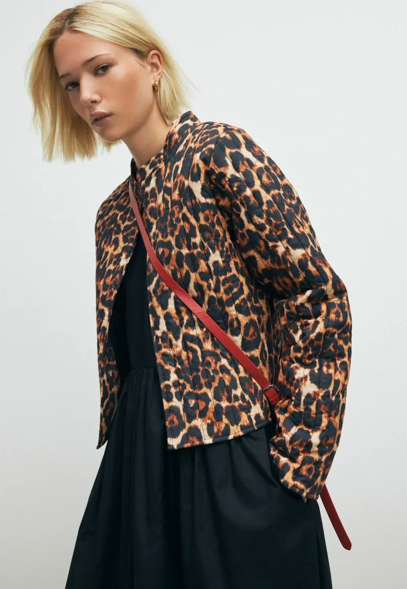 REGULAR FIT - Übergangsjacke - animal print
