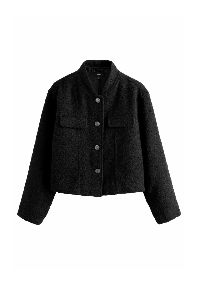 REGULAR FIT - Übergangsjacke - black