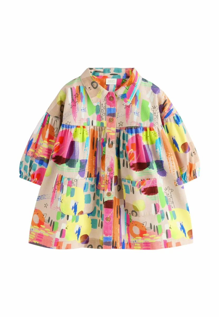 REGULAR FIT  - Blusenkleid - multi print