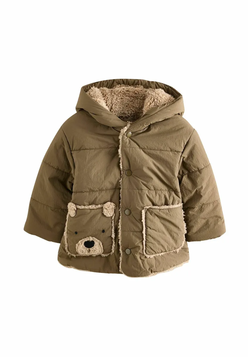 REGULAR FIT - BORG - Winterjacke - tan brown
