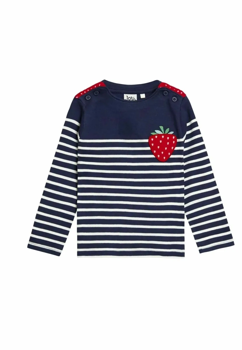 REGULAR FIT - BRETON - Langarmshirt - blue