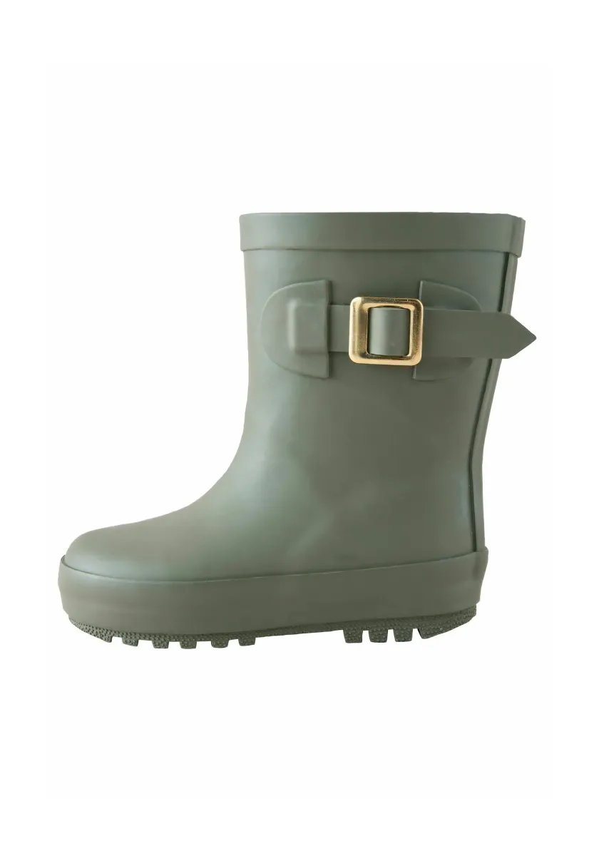 REGULAR FIT - BUCKLE - Gummistiefel - green