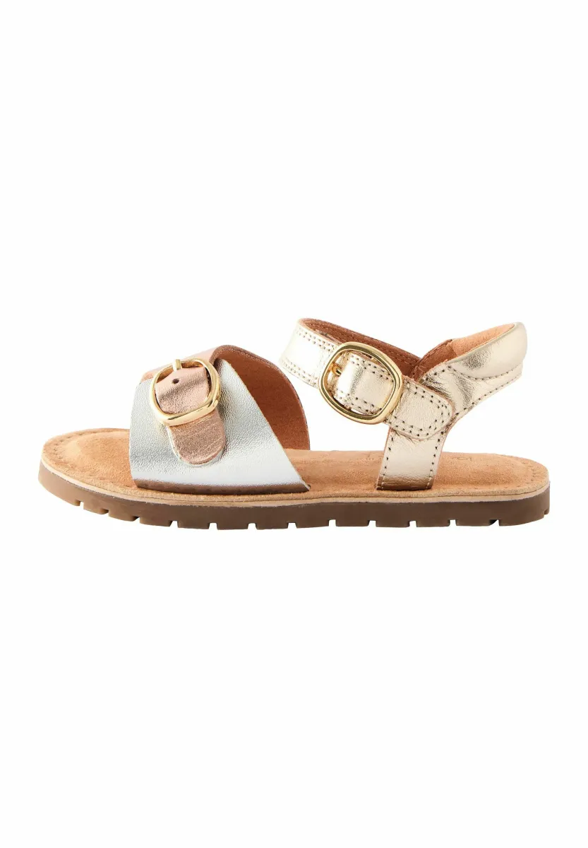REGULAR FIT - BUCKLE TOUCH FASTENING  - Lauflernschuh - metallic