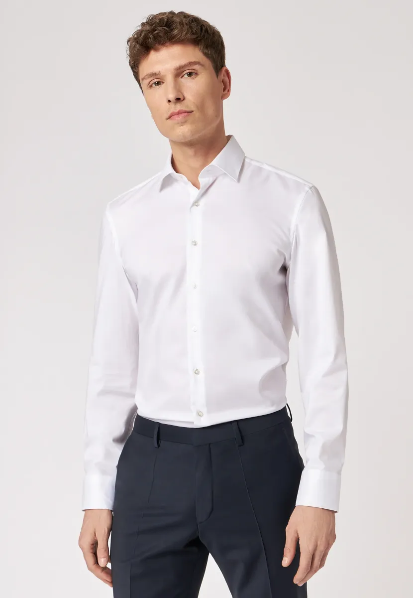 REGULAR FIT - Businesshemd - weiss