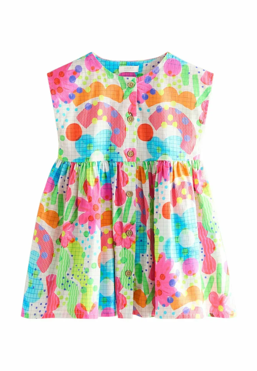 REGULAR FIT - BUTTON THROUGH - Freizeitkleid - rainbow