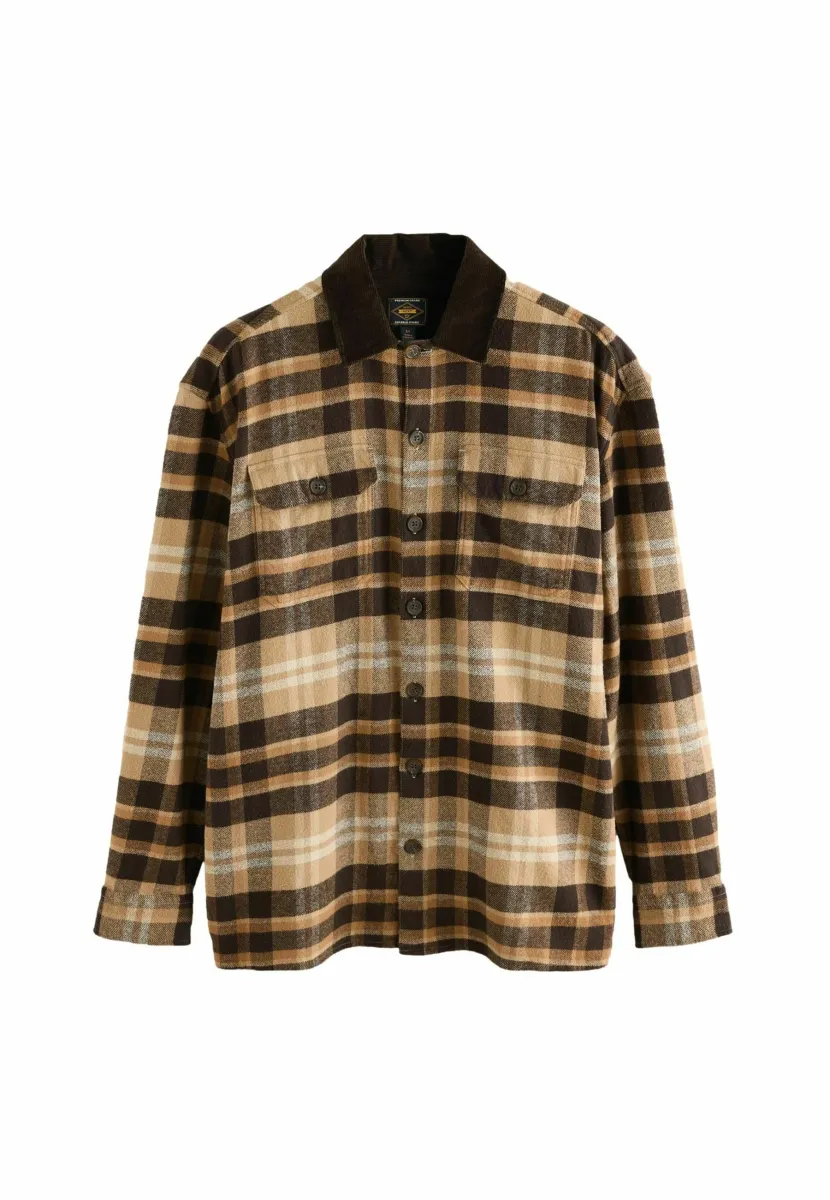 REGULAR FIT -CHECK - Hemd - brown