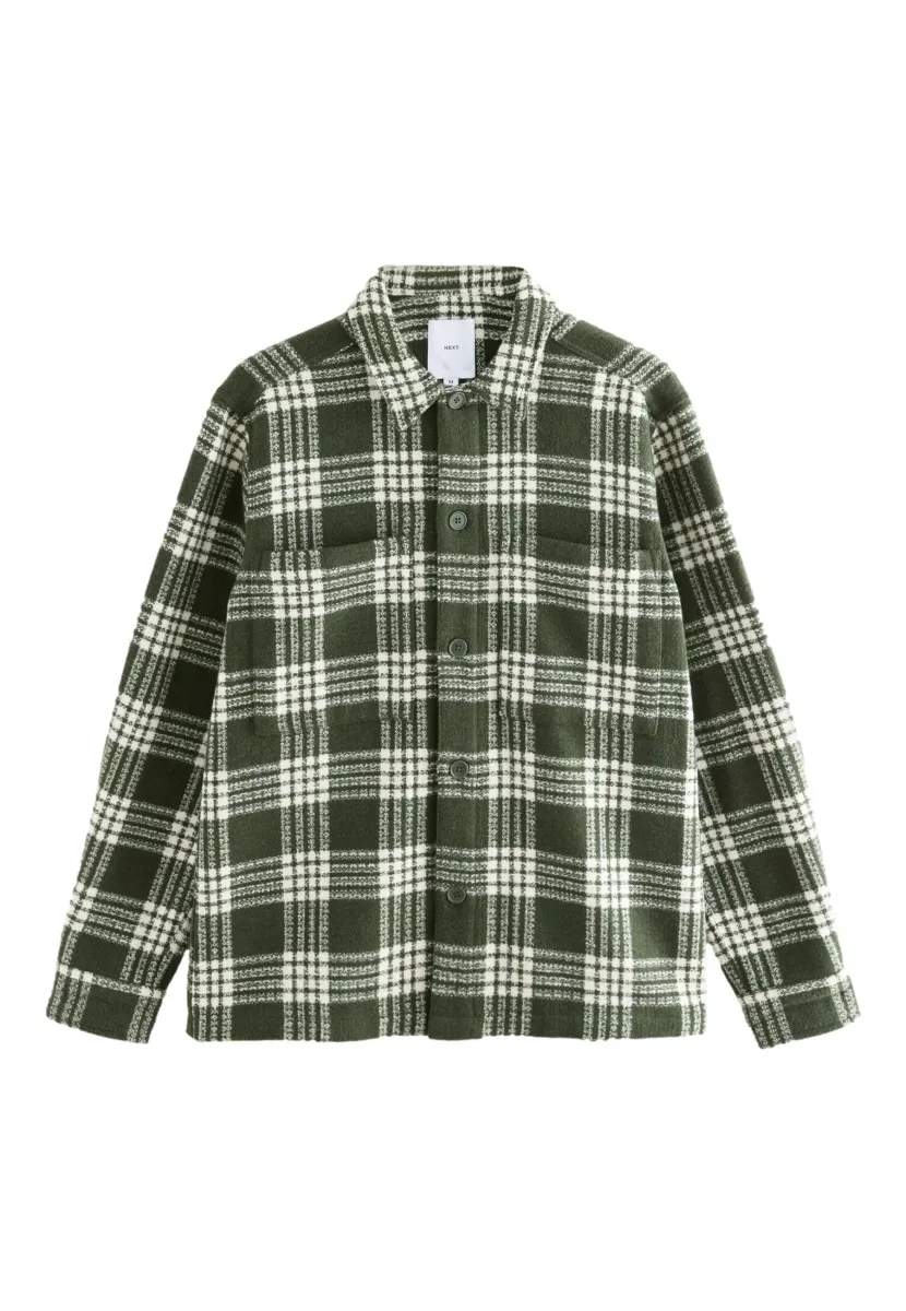 REGULAR FIT - CHECK - Hemd - green