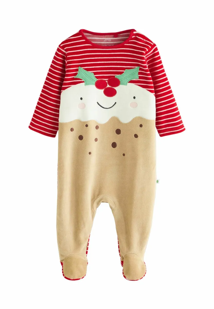 REGULAR FIT - CHRISTMAS - Strampler - brown/pudding