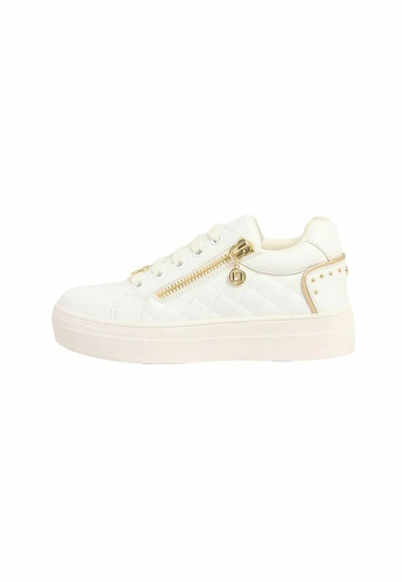 REGULAR FIT - CHUNKY QUILTED  - Sneaker low - white quilted