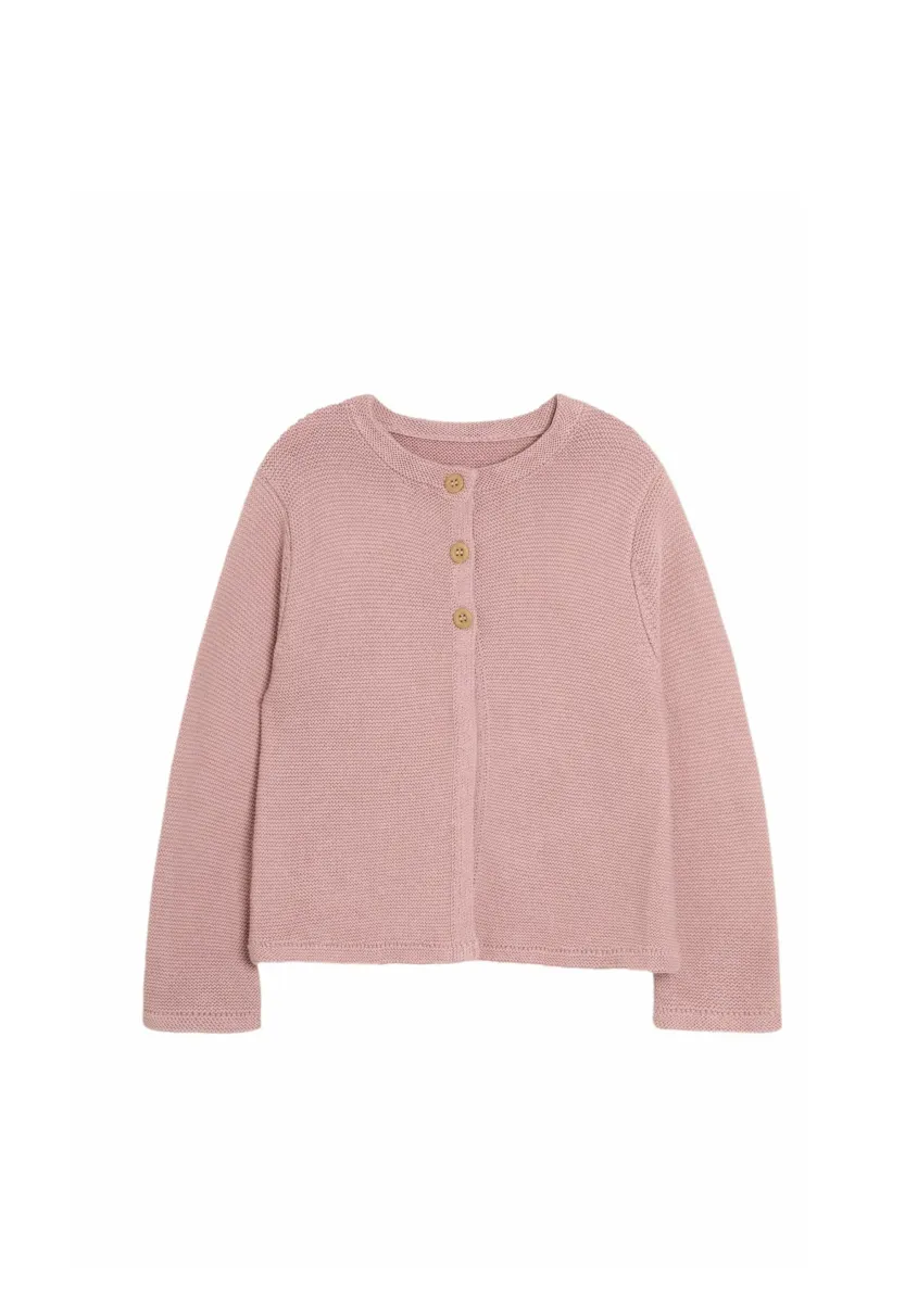 REGULAR FIT - CLASSIC - Strickjacke - rose pink