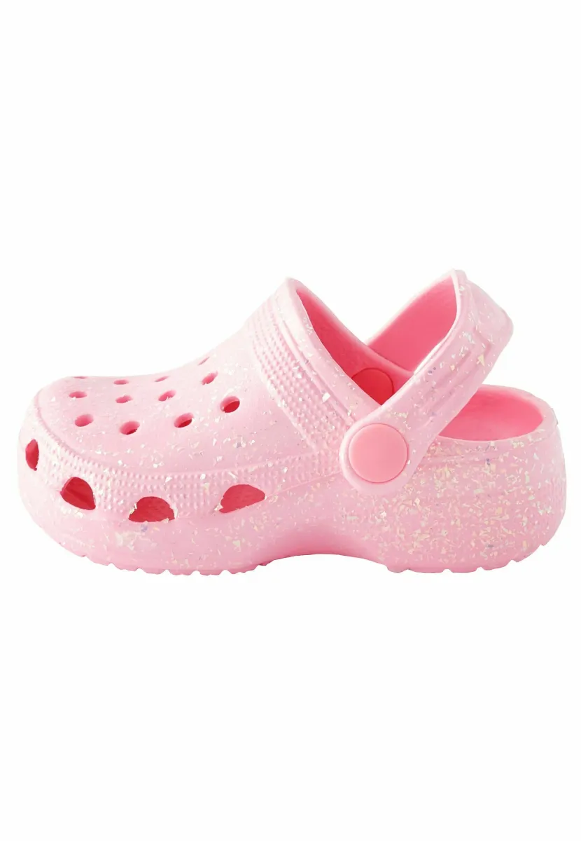 REGULAR FIT - Clogs - pink glitter