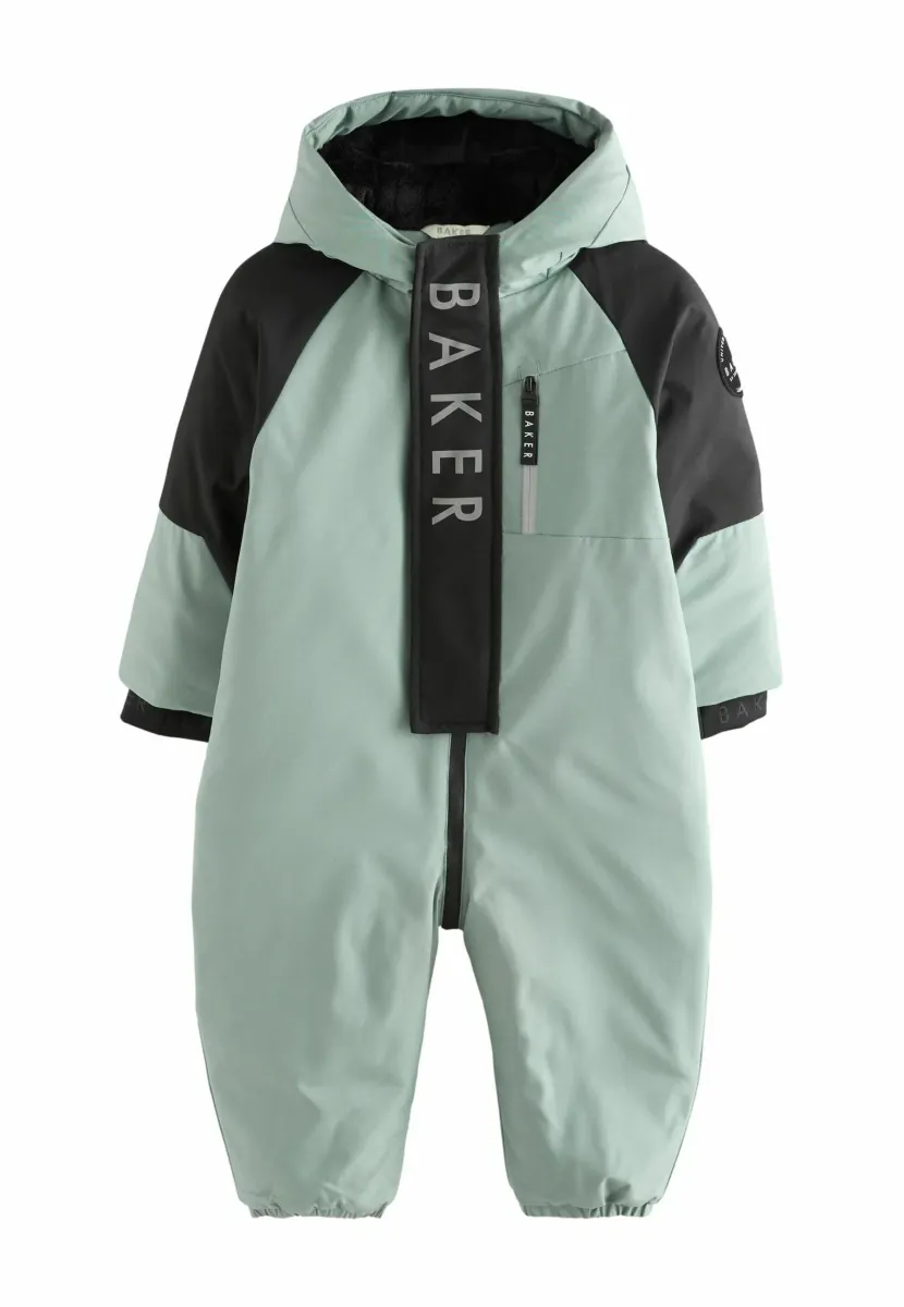 REGULAR FIT - COLOURBLOCK  - Schneeanzug - sage green