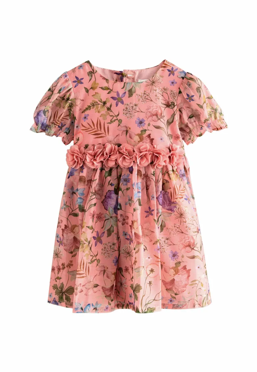 REGULAR FIT CORSAGE FLOWER - Cocktailkleid/festliches Kleid - pink fairy