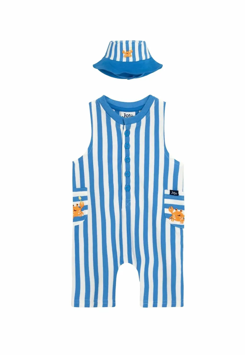 REGULAR FIT - CRAB APPLIQUÉ SET. - Hut - sky blue crab