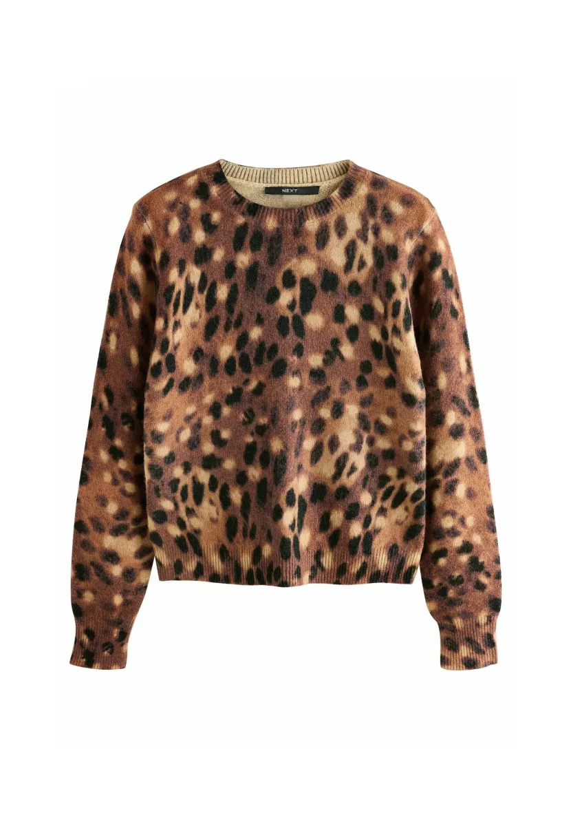 REGULAR FIT - CREW NECK  - Strickpullover - neutral deer