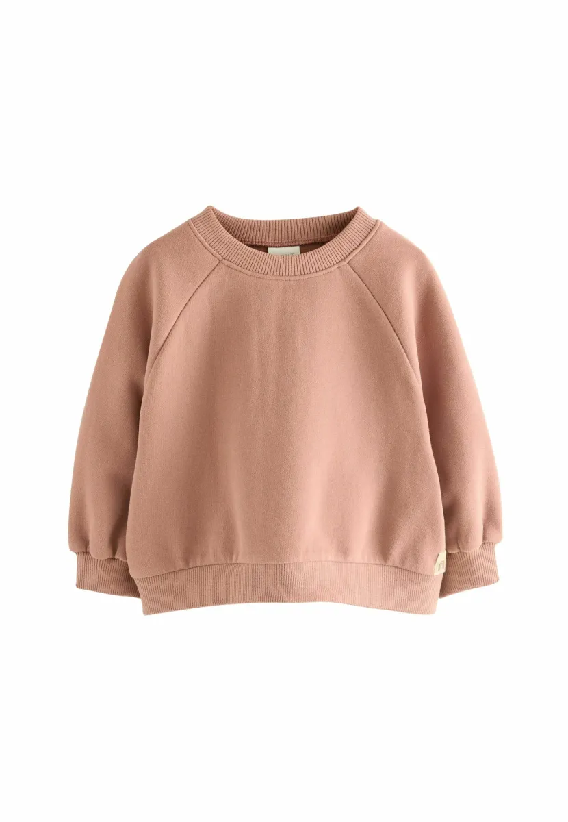 REGULAR FIT - CREW  - Sweatshirt - mocha brown