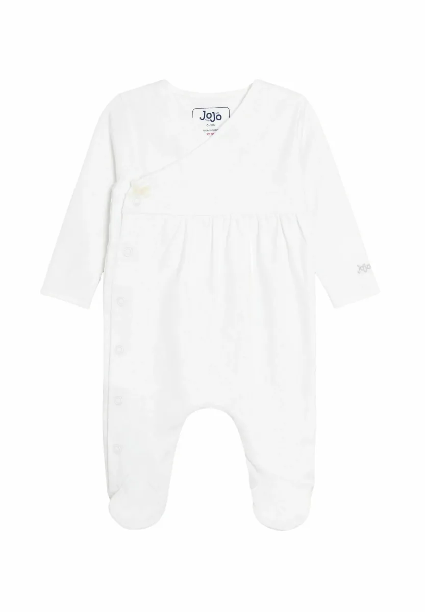 REGULAR FIT - CROSS-OVER - Strampler - white