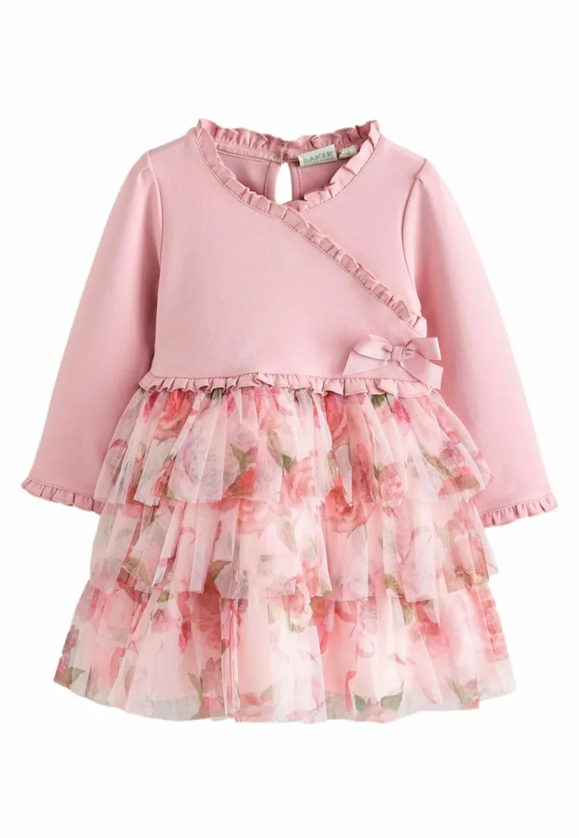 REGULAR FIT DUSKY - Freizeitkleid - dusky pink