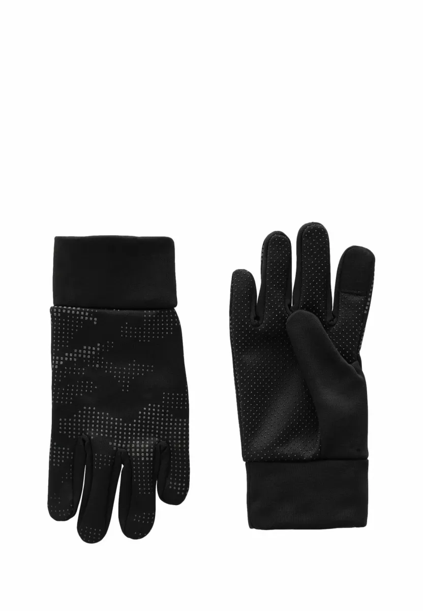 REGULAR FIT - Fingerhandschuh - black grey print