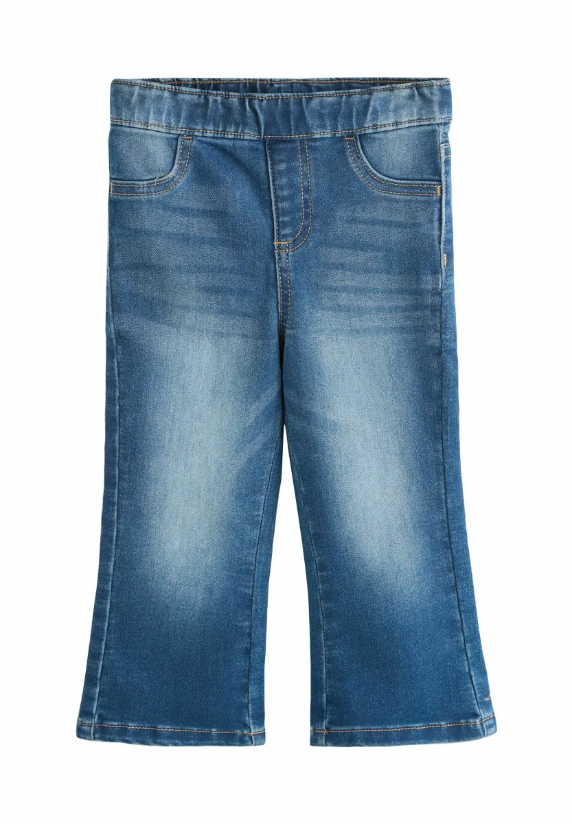 REGULAR FIT  - Flared Jeans - mid blue denim