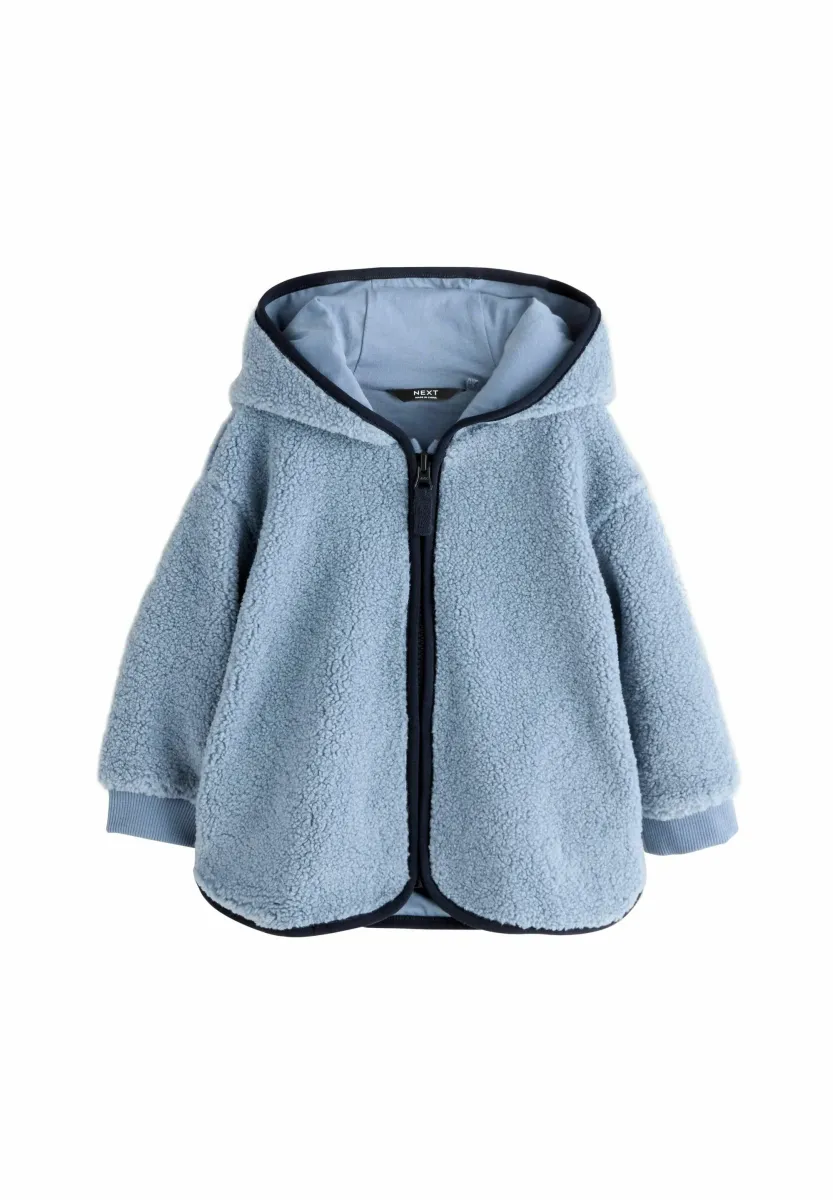 REGULAR FIT  - Fleecejacke - light blue