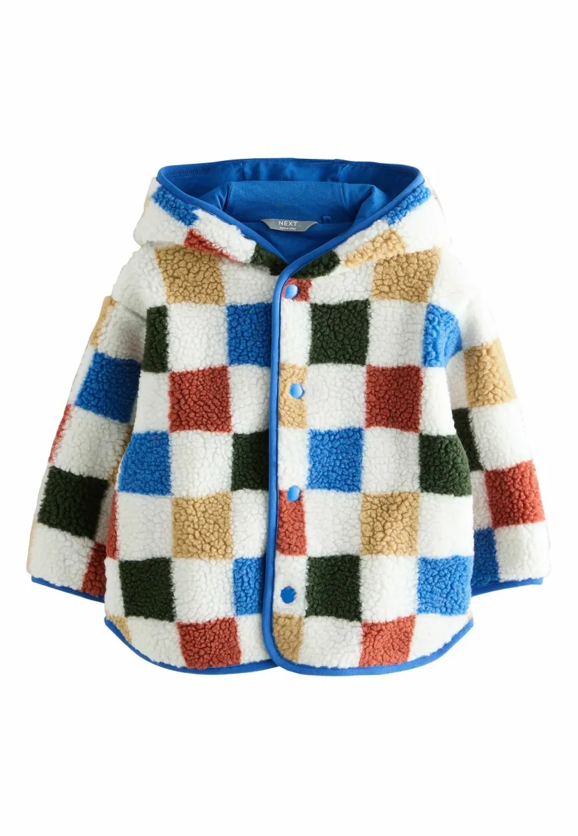REGULAR FIT  - Fleecejacke - multi checkerboard