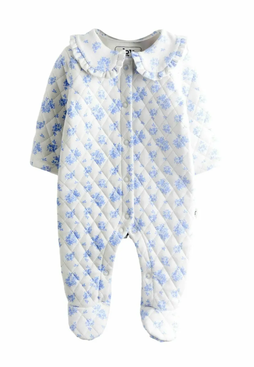 REGULAR FIT - FLORAL QUILTED  - Strampler - ecru