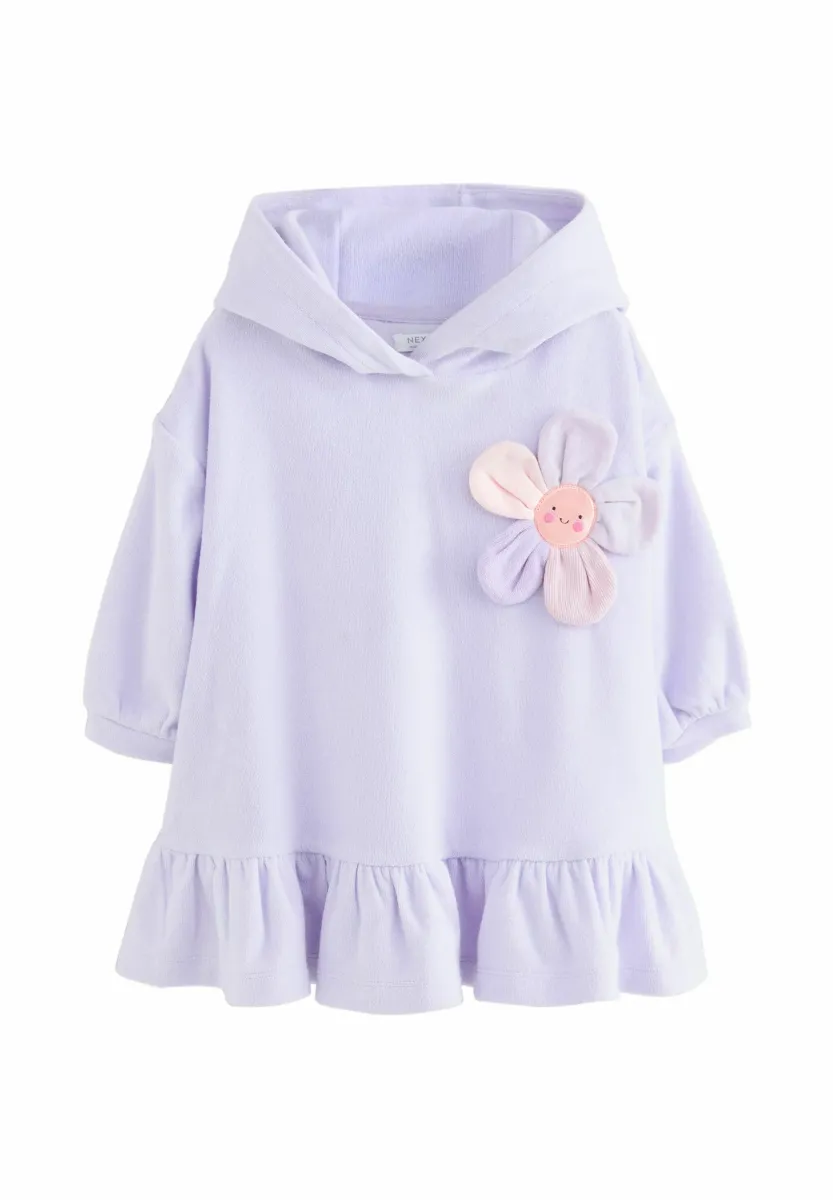 REGULAR FIT - FLOWER TOWELLING  - Freizeitkleid - lilac purple