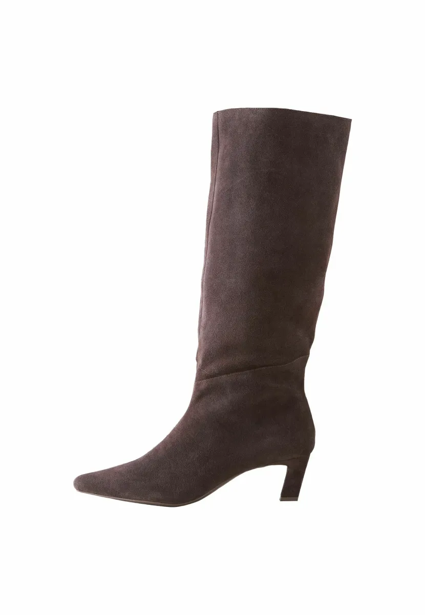 REGULAR FIT - FOREVER COMFORT CHISEL TOE - Stiefel - new chocolate brown suede