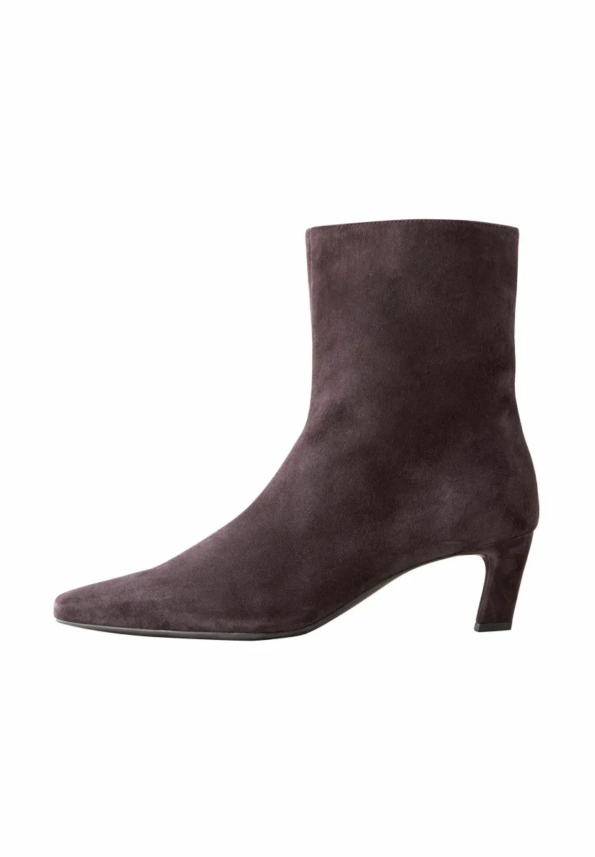 REGULAR FIT - FOREVER COMFORT CHISEL TOE  - Stiefelette - new chocolate brown suede