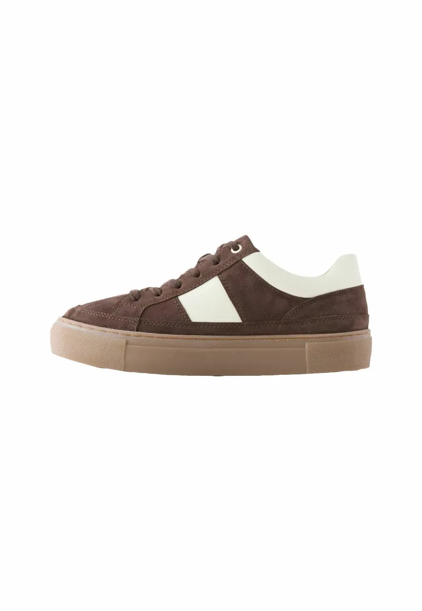 REGULAR FIT - FOREVER COMFORT CHUNKY SIDE STRIPE  - Sneaker low - chocolate brown