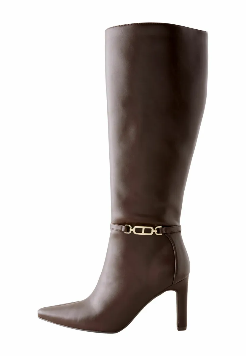 REGULAR FIT - FOREVER COMFORT HARDWARE - Stiefel - new chocolate brown