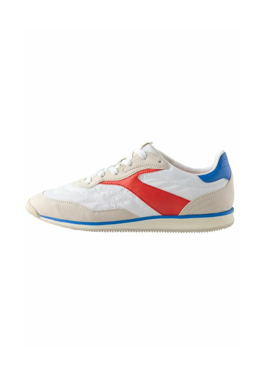 REGULAR FIT - FOREVER COMFORT PANEL DETAIL - Sneaker low - white blue red
