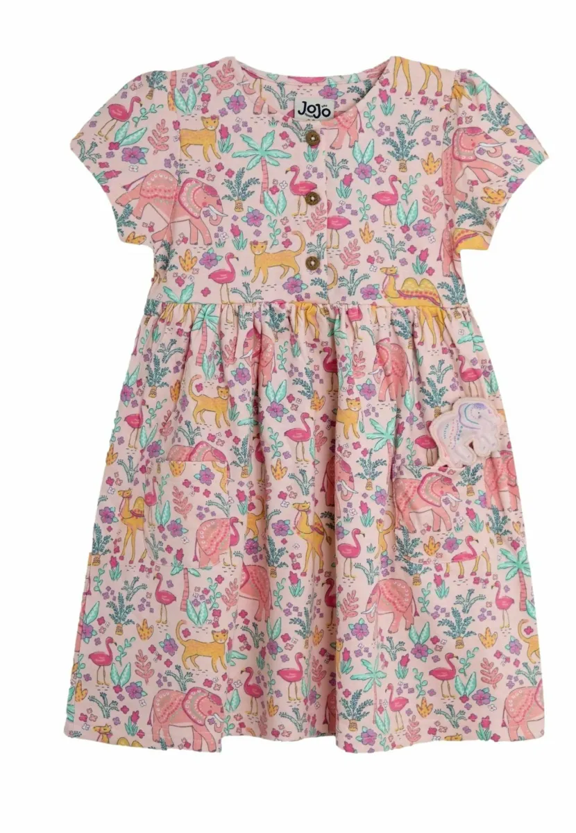 REGULAR FIT - Freizeitkleid - coral pink